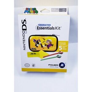 Nintendo DS Super Mario Character Essentials Kit Power A - Wario & Waluigi Theme